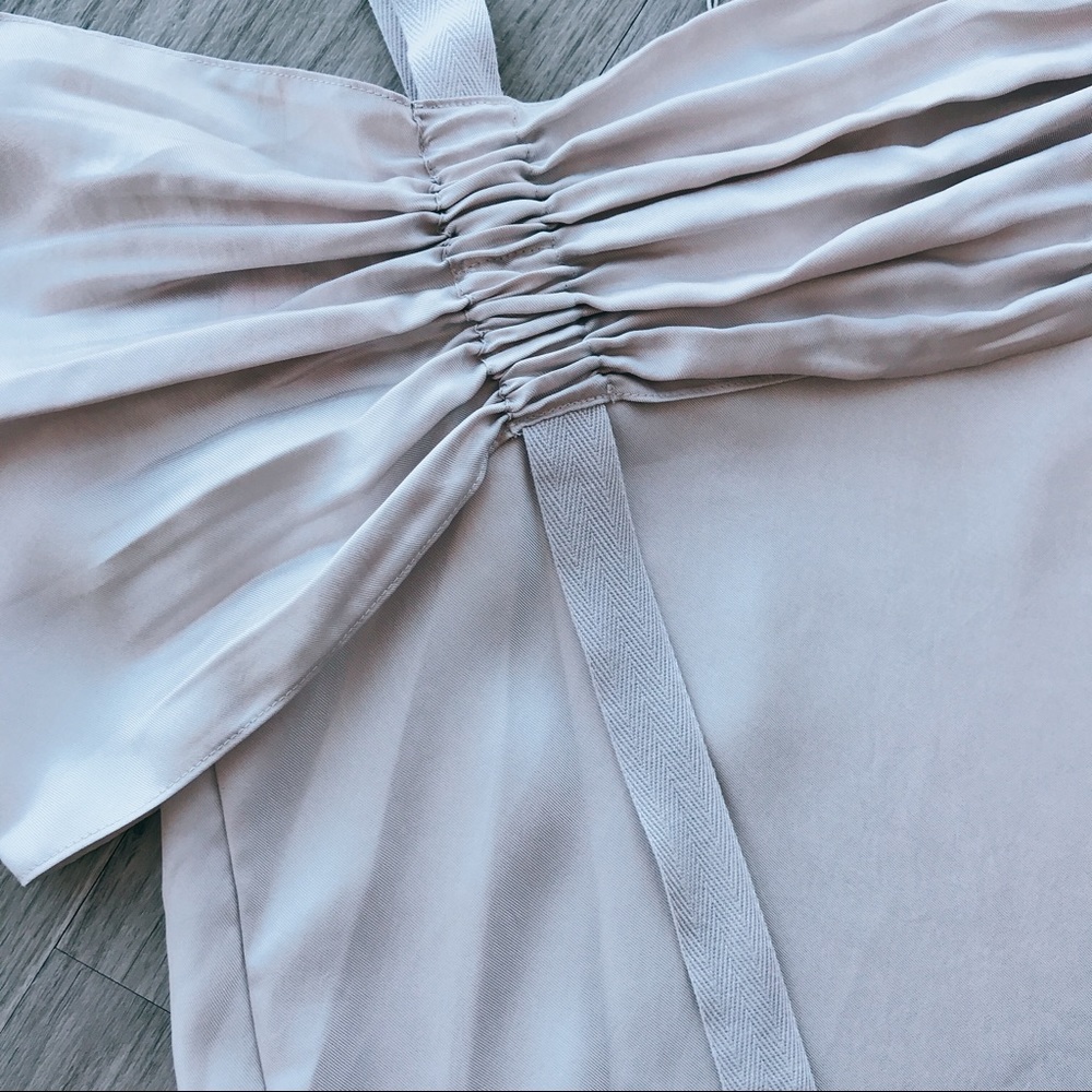🍾 Tibi Medini Twill Camisole Stone Silk - Picture 5 of 8